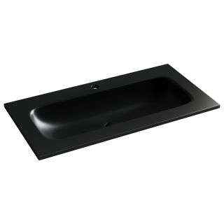 Раковина Ceramicanova Grace CN7019MB 90 см чёрный матовый